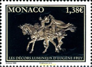 326170 MNH MONACO 2014 DECORACIONES LUMINOSAS