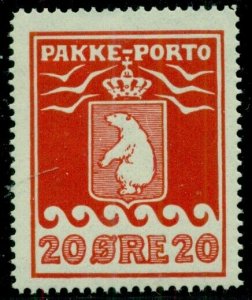 GREENLAND #Q6 (P9) 20ore Pakke Porto, og, NH, VF