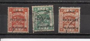 Palestine 52-54 used