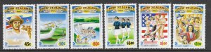 New Zealand 1186-91   1993  set  6   VF  NH