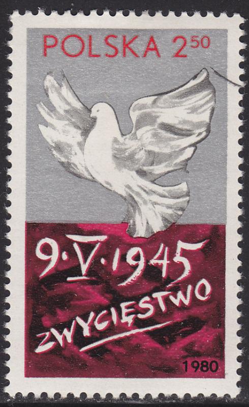 Poland 2388 Victory Over Fascism 1980