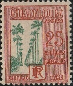 Guadeloupe , #J31 Unused , From 1928
