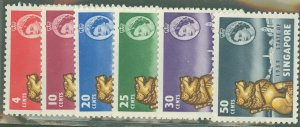 Singapore #43-48  Single (Complete Set)