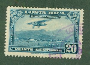COSTA RICA C18 USED BIN $0.50