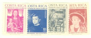 COSTA RICA RA69-72 MNH BIN $2.00