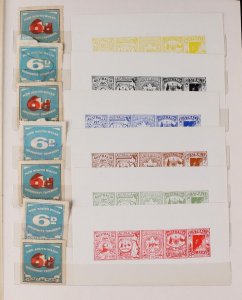 WORLD Cinderellas Collection. Labels Proofs Revenues etc.