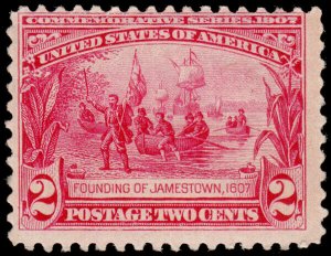 United States Scott 329 (1907) Mint F, CV $30.00 M