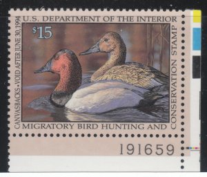 MOstamps - US #RW60 Mint OG NH Grade 98 with PSE Cert - Lot # MO-2297 SMQ $125