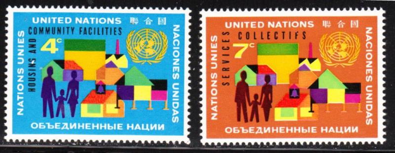 United Nations 100 -101  -  FVF MNH