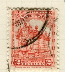 MEXICO; 1934 early Pictorial issue fine used 3c. value