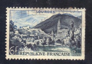 FRANCE SCOTT #719 USED  6fr 1954