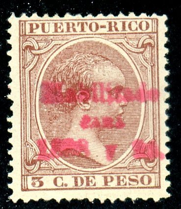 Puerto Rico, Scott #164, Unused, Hinged