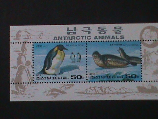​KOREA-1996-LOVELY ANTARCTIC ANIMALS--MNH S/S-VERY FINE WE SHIP TO WORLDWIDE