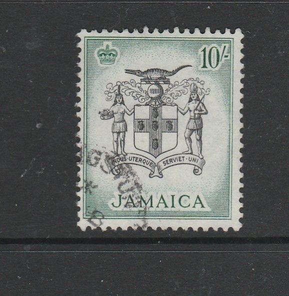 Jamaica 1956/8 10/- FU SG 173