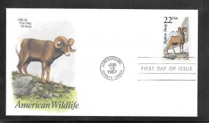 #2288 Artcraft FDC. (my3505)