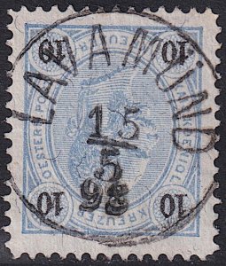 Austria - 1890 - Scott #55 - used - LAVAMÜND pmk