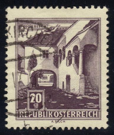 Austria #618A Farmhouse at Morbisch; used (0.25)