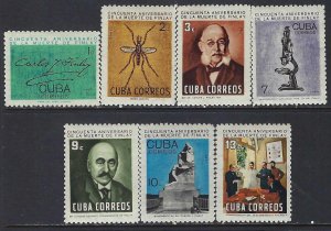 Cuba 989-995 MNH FINLAY P892