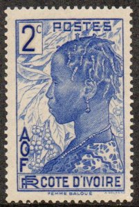 Ivory Coast Sc #113 Mint Hinged