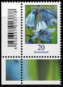 Germany 2017, Sc.#2968-9 MNH, Flowers: Winter Aconite, Common bluebell