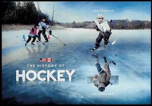 US 2017 SC#5253c THE HISTORY OF HOCKEY POSTAGE STAMP Souvenir Sheet   MNH