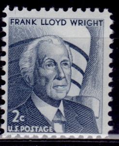 United States,1965-78, Prominent Americans, Frank Lloyd Wright, 2c, sc#1280, MNH