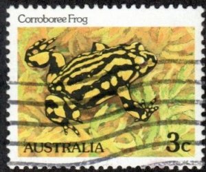 Australia 785a - Used - 3c Corroboree Frog (1984) (cv $0.45)