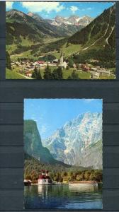 Austria 2 Postal Cards To USA