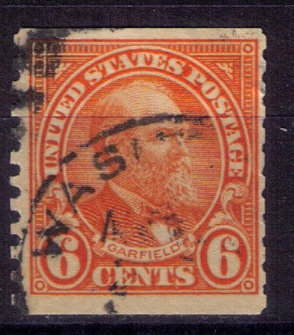 US Scott #723 Used Garfield 6c F-VF