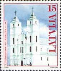 Latvia 1999 #492 MNH. Church