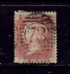 Great Britain 11 Used 1855 issue 2019 