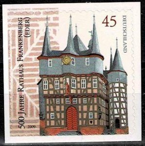 Germany 2009,Scott#2514 MNH, Frankenberg (Eder), s.-adh.