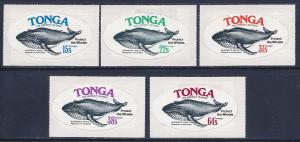 Tonga Scott # 407 - 411 MH