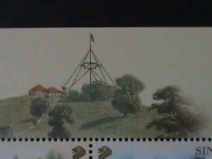 ​SINGAPORE-2000-SC# 939- POST OFFICES &  FANCY CANCELS-MNH S/S-VF LAST ONE