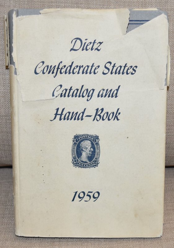 Doyle's_Stamps: Dietz' 1959 Confederate States Catalog and Hand-Book