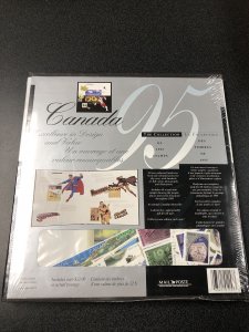 1995 Canada Stamp Year Book Sealed 