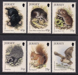 Jersey 917-922 Animals MNH VF