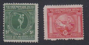 Belgium - 1920 - SC B48-49 - MH