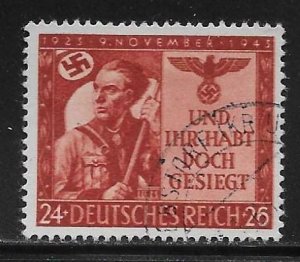 Germany B250 20th Munich Putsch single Used