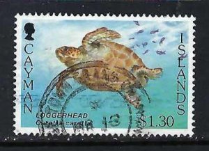 CAYMAN ISLANDS 697 VFU TURTLE C928-10