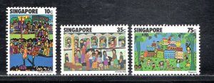 SINGAPORE SC# 285-87   FVF/MOG