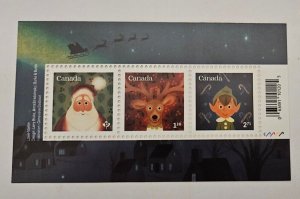 Canada 2022 Holiday Birds #3363 SS Of 3 MNH