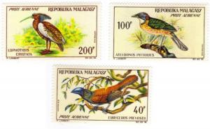 Malagasy #C72-4 birds set - MNH cpl