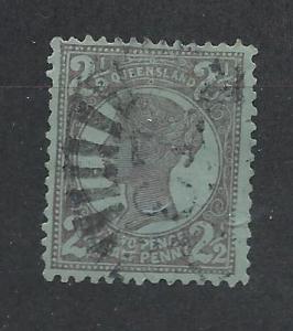 AUSTRALIA - QUEENSLAND SC# 116 F-VF U 1899