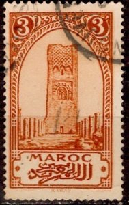 French Morocco 1923: Sc. # 92; Used Single Stamp