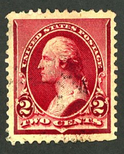 U.S. #219D USED THIN