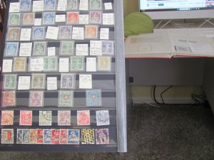 SWITZERLAND 1907-1925 USED  LOT WITH VARITIES VF/XF  (188)