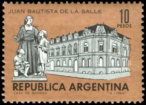 Argentina #812  MNH - LaSalle Monument and College (1966)