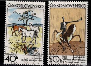 Czechoslovakia Scott 1806-1807 Used CTO stamps