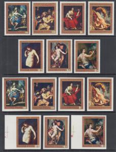 Hungary Sc 2023-2030 MNH. 1970 Paintings from Fine Arts Museum, cplt set, VF